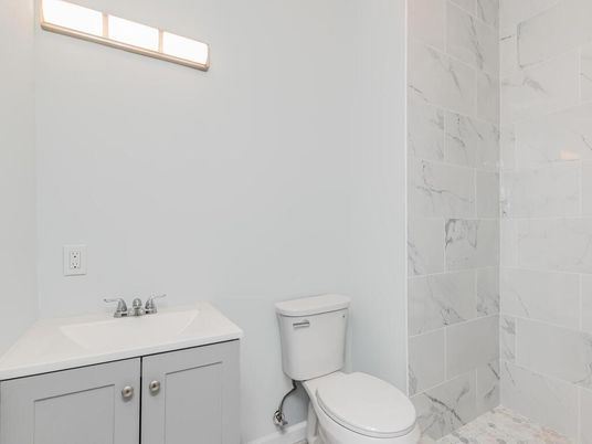 Bathroom, Interior, Marble Walls