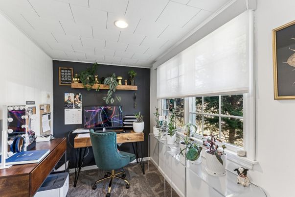 Home Office, Interior, Recessed Lighting