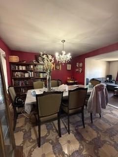 Chandelier, Dining room, Interior