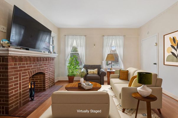 Fireplace, Interior, Living room, Stone Walls, Wood Texture Flooring