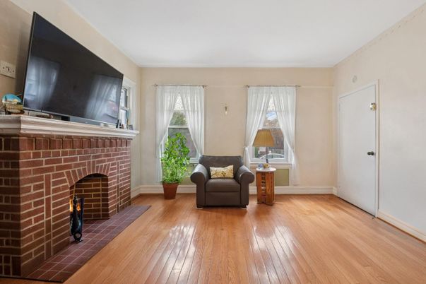 Fireplace, Interior, Stone Walls, Wood Texture Flooring