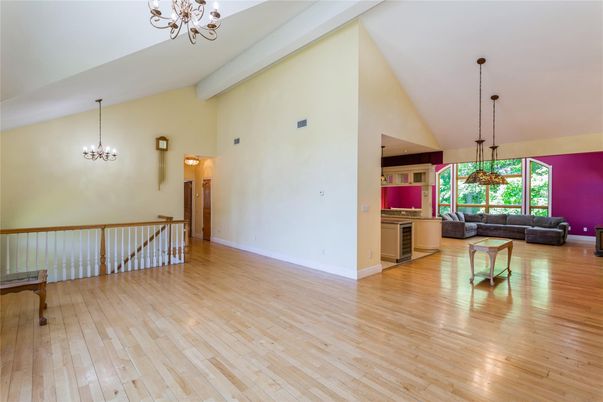 Chandelier, Interior, Living room, Pendant Lights, Wood Texture Flooring