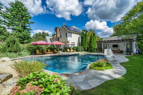 Backyard, Exterior, Pool, Solar Panels