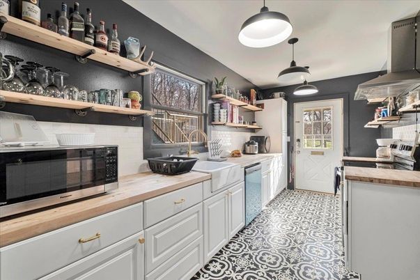 Interior, Kitchen, Pendant Lights
