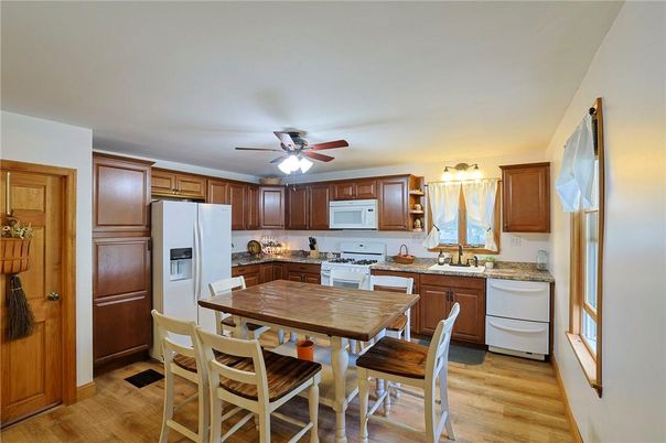 Dining room, Interior, Kitchen, Wood Texture Flooring