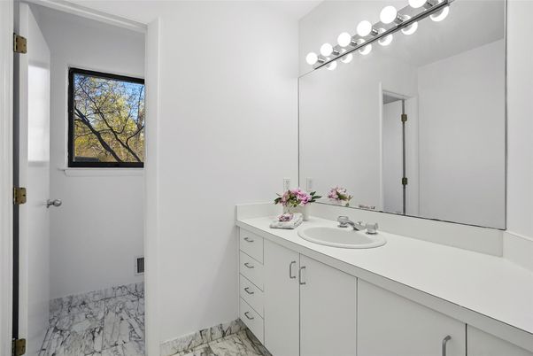 Bathroom, Dual Sink Vanities, Interior, Marble