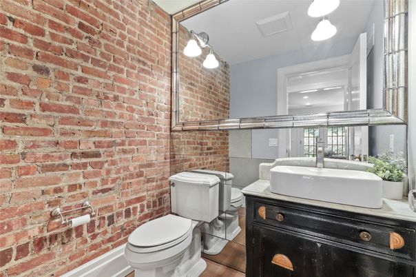Bathroom, Interior, Stone Walls