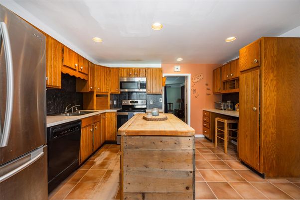 Interior, Kitchen, Recessed Lighting, Stainless Steel Appliances