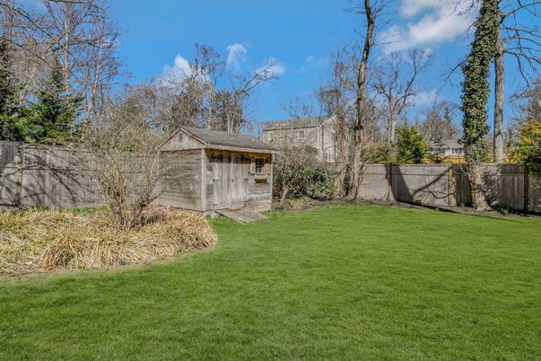 Backyard, Detached Garage, Exterior