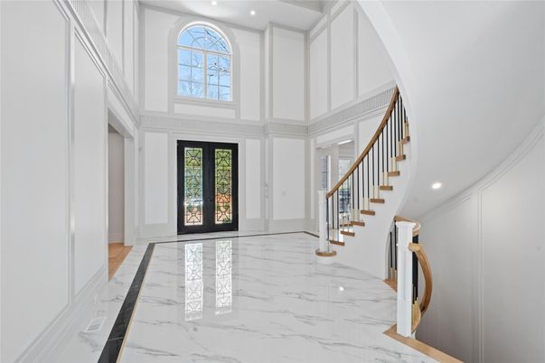 Interior, Marble, Recessed Lighting