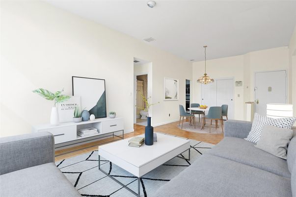 Dining room, Interior, Living room, Pendant Lights, Wood Texture Flooring