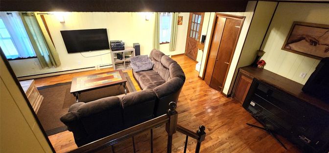 Fireplace, Interior, Living room, Wood Texture Flooring