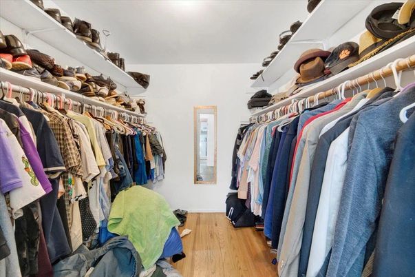 Interior, Walk-in Closets, Wood Texture Flooring