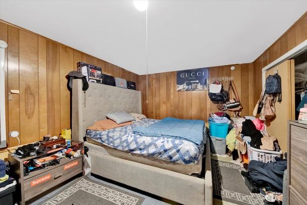 Bedroom, Interior, Wooden Walls
