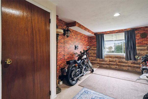 Interior, Recessed Lighting, Stone Walls