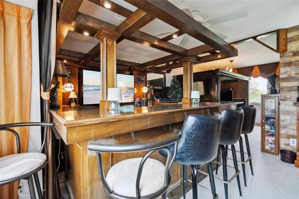 Interior, Recessed Lighting, Wooden Beams