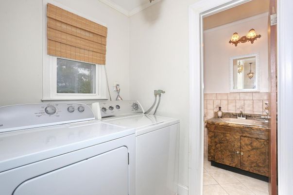 Bathroom, Interior, Utility Closets, Washer