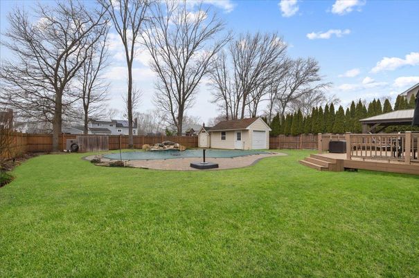 Backyard, Detached Garage, Exterior, Pool