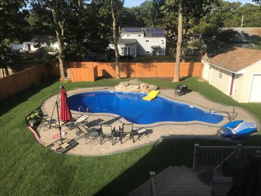 Backyard, Exterior, Pool, Solar Panels