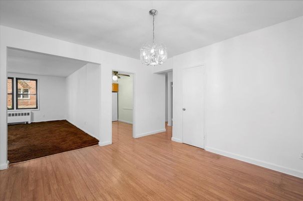 Chandelier, Empty room, Interior, Wood Texture Flooring