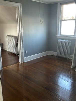 Empty room, Interior, Pendant Lights, Wood Texture Flooring