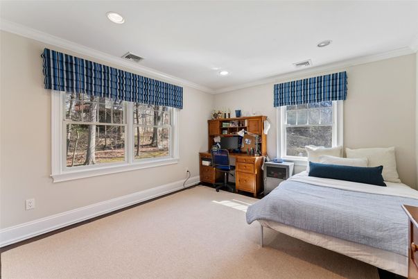 Bedroom, Home Office, Interior, Recessed Lighting