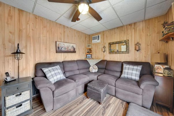 Interior, Living room, Wood Texture Flooring, Wooden Walls