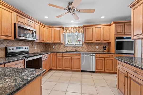 Interior, Kitchen, Recessed Lighting, Stainless Steel Appliances