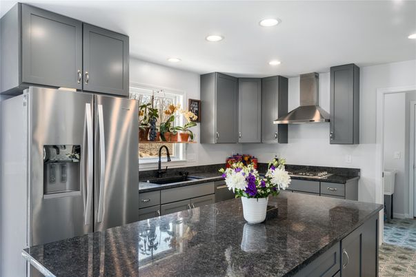 Interior, Kitchen, Recessed Lighting, Stainless Steel Appliances