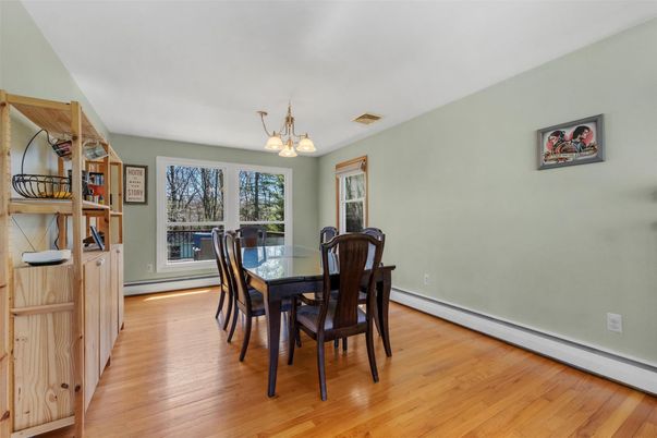 Dining room, Interior, Wood Texture Flooring