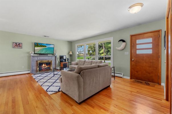Fireplace, Interior, Living room, Wood Texture Flooring