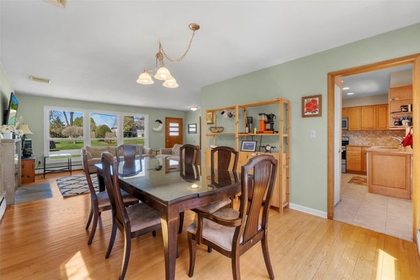 Chandelier, Dining room, Interior, Kitchen, Wood Texture Flooring