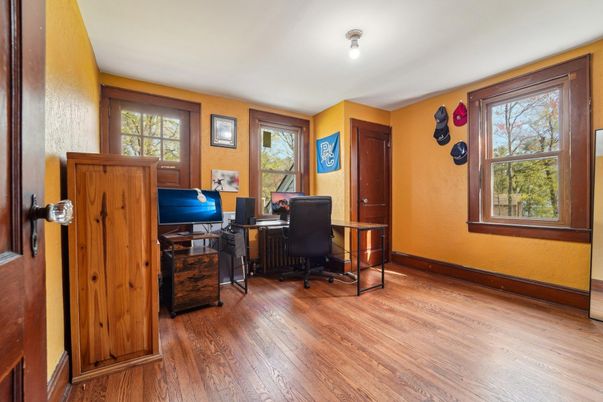Home Office, Interior, Wood Texture Flooring
