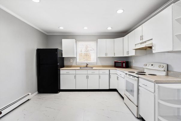 Interior, Kitchen, Marble, Recessed Lighting