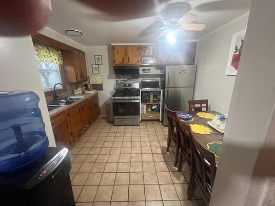 Dining room, Interior, Kitchen