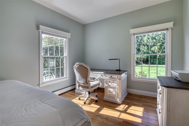 Bedroom, Home Office, Interior, Wood Texture Flooring