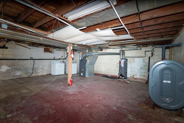 Fitness Equipment, Garage, Interior, Stone Walls