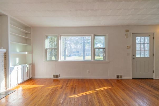 Empty room, Interior, Wood Texture Flooring