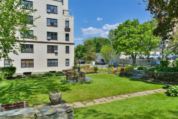 Backyard, Exterior, Facade, Condo Building