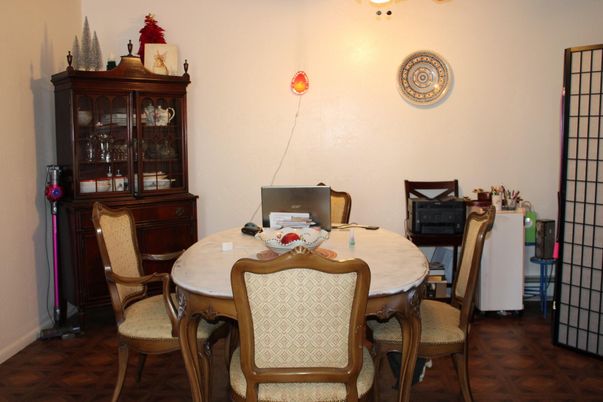 Dining room, Interior, Wood Texture Flooring