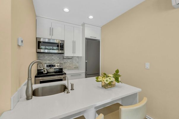 Interior, Kitchen, Recessed Lighting, Stainless Steel Appliances