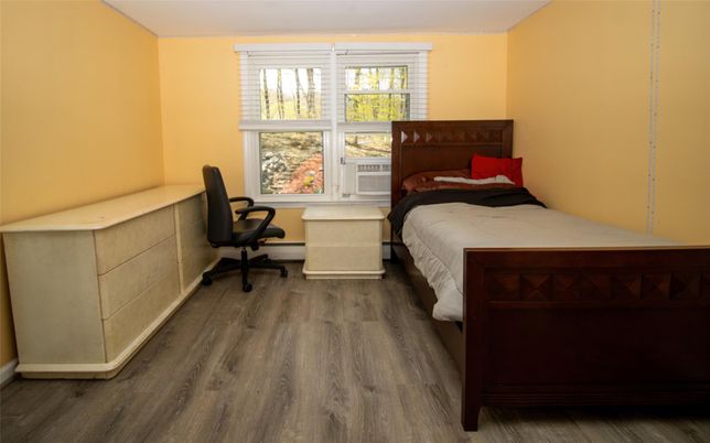 Bedroom, Home Office, Interior, Wood Texture Flooring