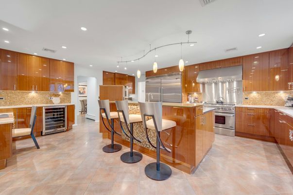 Interior, Kitchen, Recessed Lighting, Stainless Steel Appliances