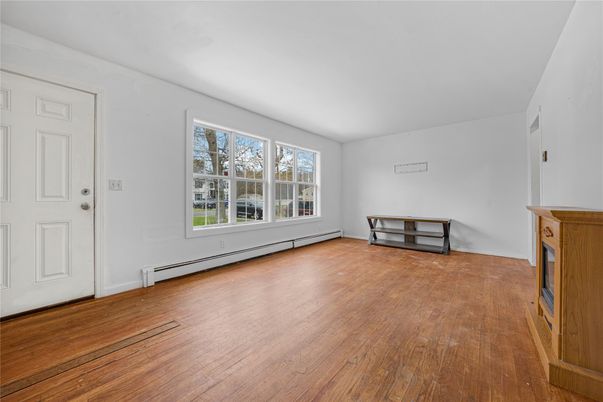 Empty room, Interior, Wood Texture Flooring