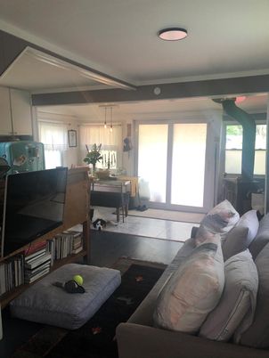 Dining room, Interior, Living room, Pendant Lights