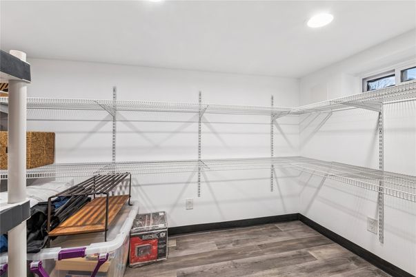 Interior, Recessed Lighting, Walk-in Closets, Wood Texture Flooring