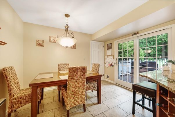 Dining room, Interior, Pendant Lights