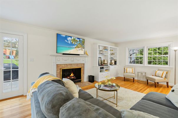 Fireplace, Interior, Living room, Wood Texture Flooring