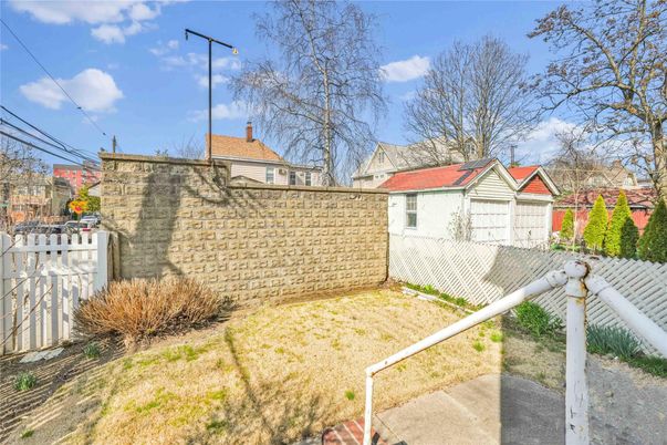 Backyard, Detached Garage, Exterior