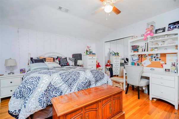 Bedroom, Home Office, Interior, Wood Texture Flooring